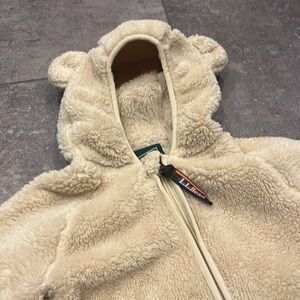 Llbean baby hunting size 3-6 fleece